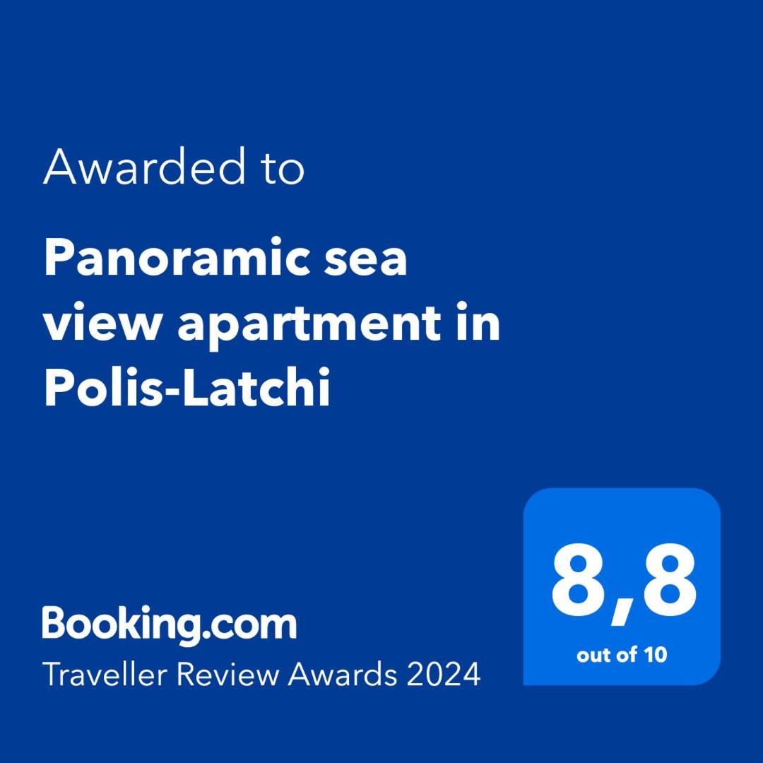 Panoramic Sea View Apartment In Polis-Latchi Exteriör bild